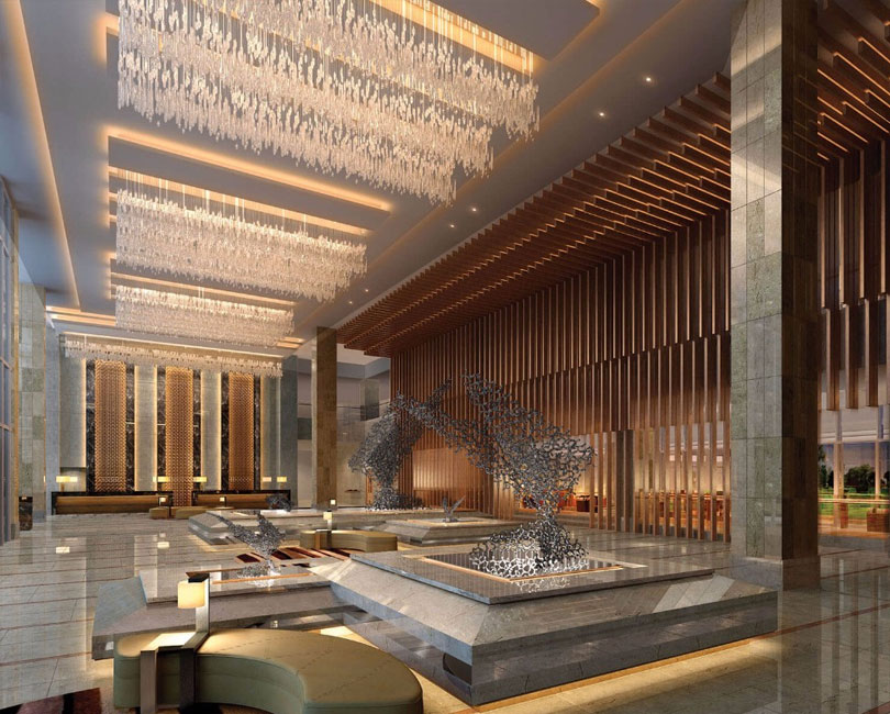 豪華的酒店設計與功能相結合